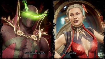 Spawn v Sindel - Dialogues - Mortal Kombat 11