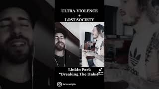 Linkin Park - &quot;Breaking The Habit&quot; (cover by Samy from Lost Society &amp; Loris from Ultra-Violence)