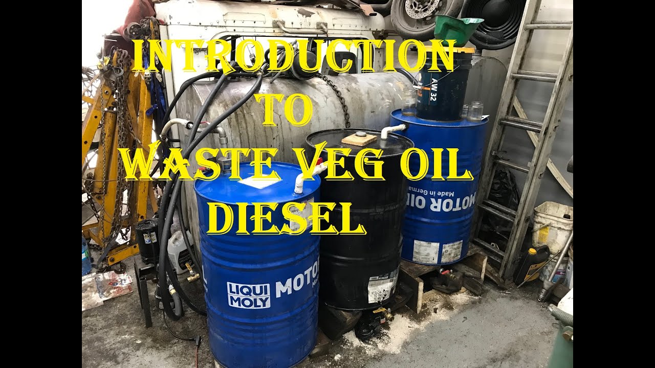 Running Waste Veg Oil As Diesel YouTube