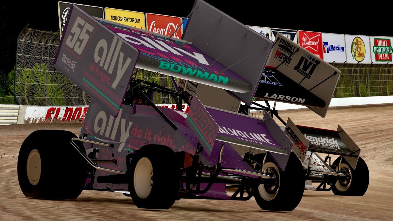 Can I WIN My First EVER Sprint Car Race?! | iRacing