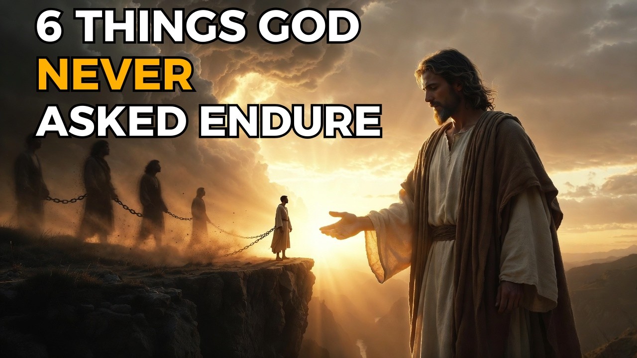 6 Harmful Things the Bible Never Calls You to Endure — A Message of Truth and Spiritual Freedom.