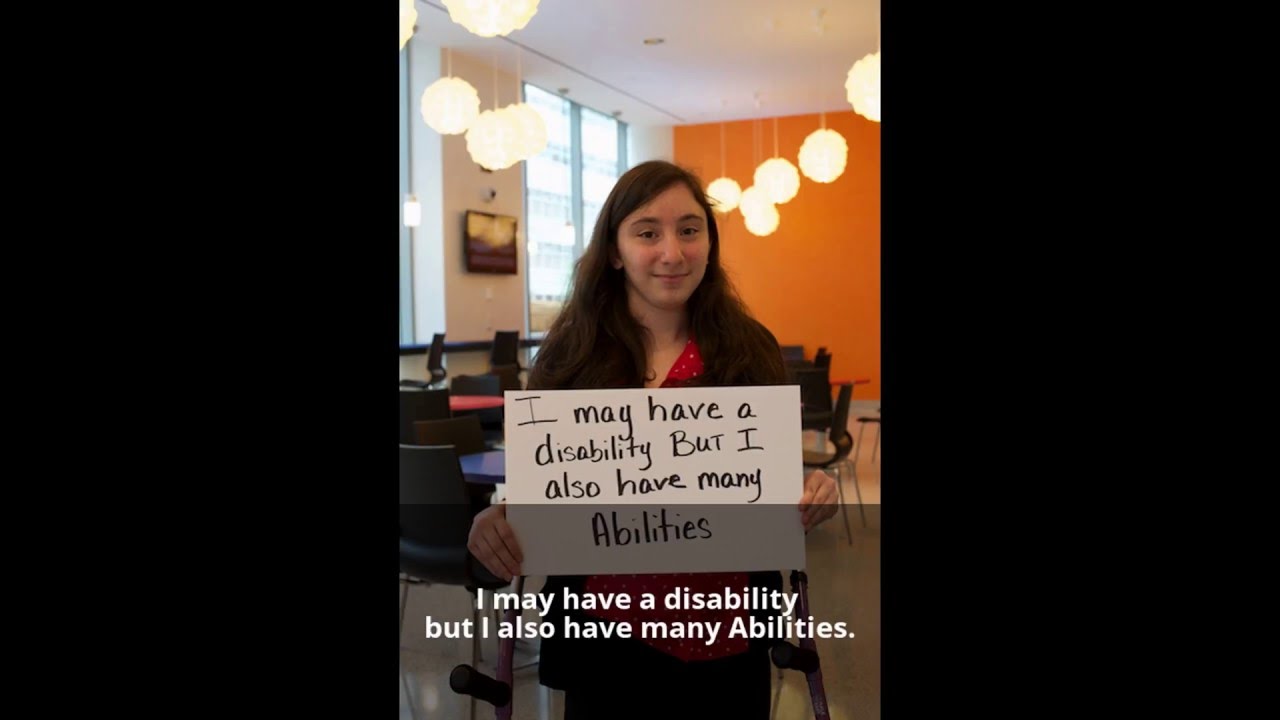 My "Focus On Ability" Short Film