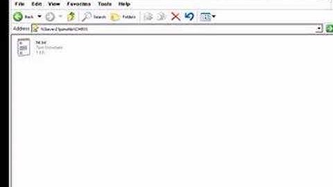 Creating and Mapping a Network Drive -  XP Home
