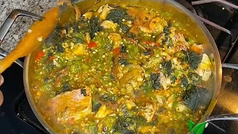 Seafood Okra Soup. A Must Try Recipe