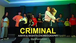 CRIMINAL - Akshita & Aanya Choreography | Dance Cover | G M Dance Centre Resimi
