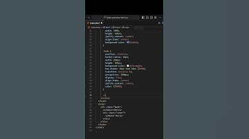 Frontend webdevelopment tutorial how to animate a card on HTML CSS
