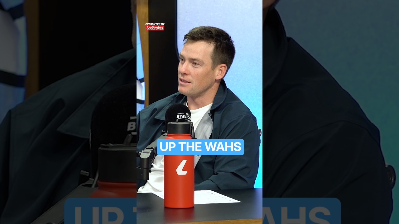 We’re all aboard the WAHS Express… even Kez 😂 #nrl