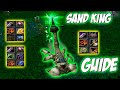 Sand King Guide | Crixalis guide | Гайд на Санд Кинга | Как правильно дать прокаст? Работа с шифтом!