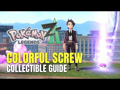 ぽりちゃん51 Pokémon Legends: Z-A All Colorful Screw Location - YouTube