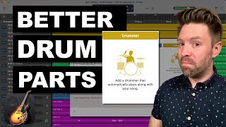 4 tips for BETTER drum parts with GarageBand Drummer