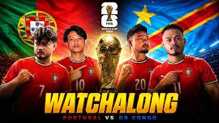 [ WATCHALONG ] PORTUGAL VS DR CONGO