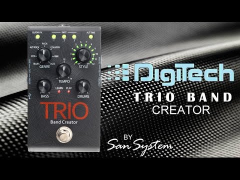 Digitech Trio Band Creator ♫♪ ( Band in a Box ) HD720p