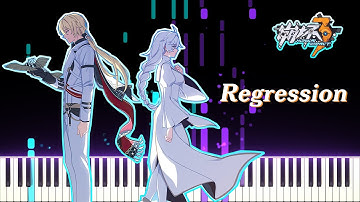 Regression - Honkai Impact 3rd [Thus Spoke Apocalypse] Insert Song | [Piano Cover] (Synthesia)「ピアノ」