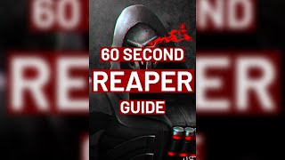 The 60 Second REAPER GUIDE #shorts #overwatch #overwatchleague