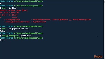 PowerShell 5 Recipes : .NET Concepts in PowerShell | packtpub.com