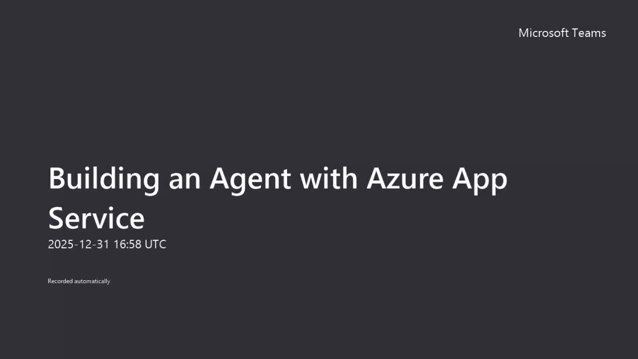 Episode 87 - Hands-On Lab: Building AI Agents from Scratch with C#