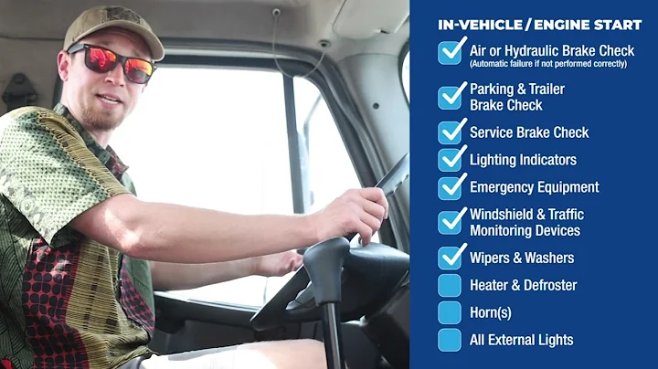 Modernized Pre-Trip Inspection Class A CDL. 2024 CDL Pre-Trip Inspection