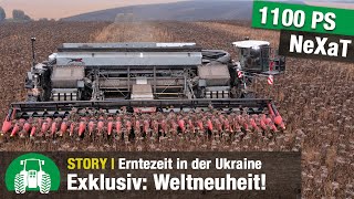 NEXAT: Der neue und revolutionäre 1100 PS Traktor | Ernteeinsatz in der Ukraine