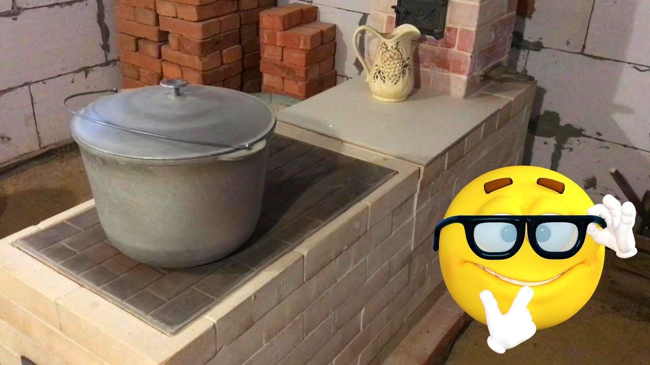 Печка из шамотного кирпича