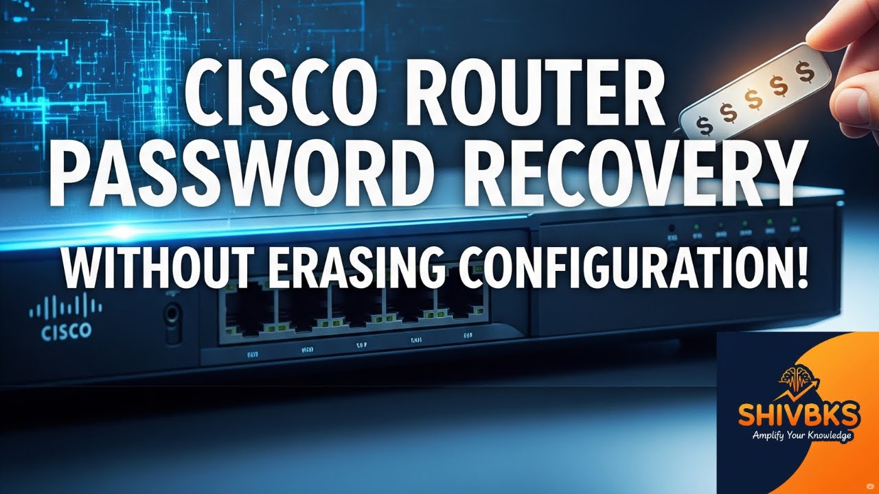 Cisco Router Password Recovery Without Erasing Configuration! - YouTube