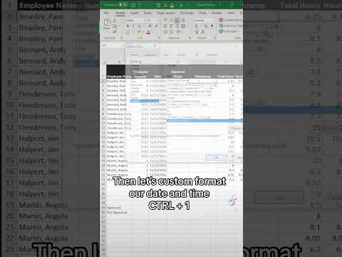 Excel tip to