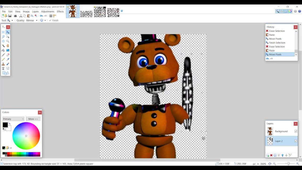 I made a FNAF world thing! (Models by Stars225, Port by  ZerodigitalartsYmore, Render by Biskii (me), edited in Ibispaint) :  r/fivenightsatfreddys