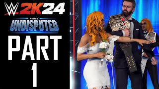 WWE 2K24 - MyRise: Undisputed (Alternate Choices) - Gameplay Walkthrough - Part 1 - Chapters 1-2