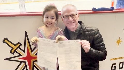 Mia Kam, 6-year-old, Preliminary Moves in the Field / Skating Skills Test Passed, 8/25/2023