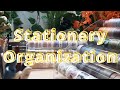 How I Organize My Stationery 🎨 | ASMR