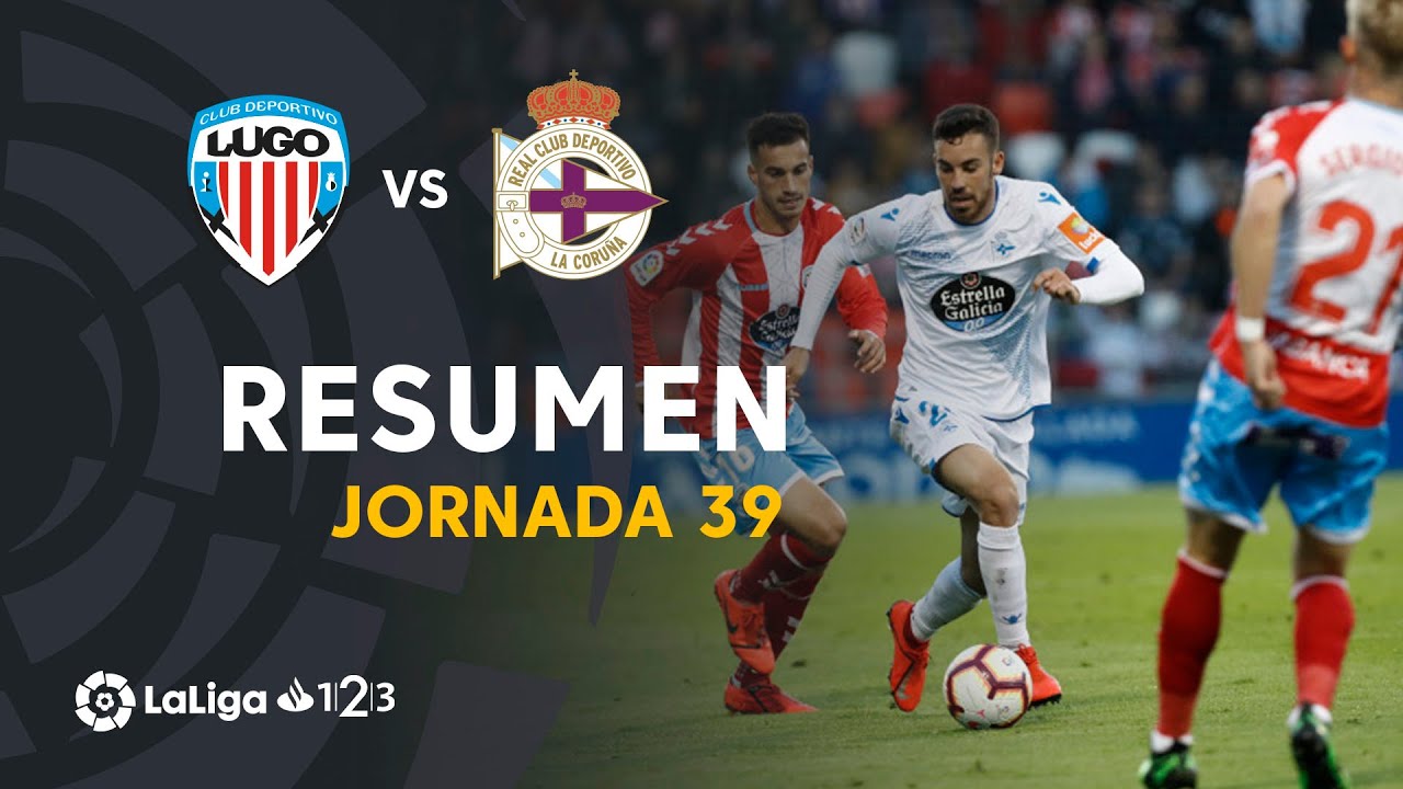football score Highlights CD Lugo vs RC Deportivo (1-0)