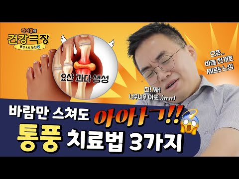 통풍 치료법 3가지, 팩트체크🔍| 자이홍의 건강극장 ep.59