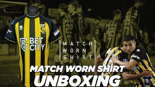 Unboxing a Signed Match Worn Shirt!