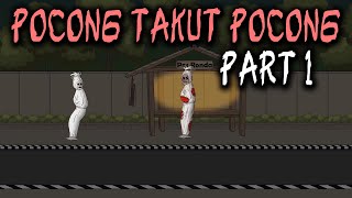 Pocong Takut Pocong - Part 1 | Animasi Horor Kartun Lucu | Warganet Life