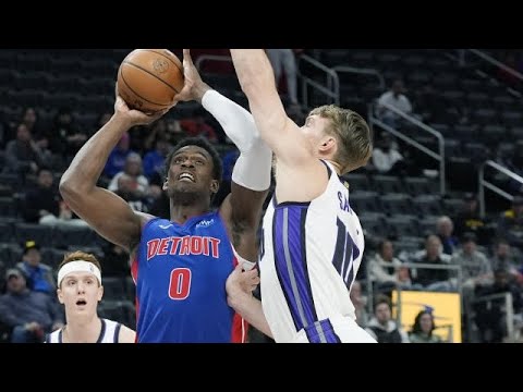 Sacramento Kings vs Detroit Pistons - Full Game Highlights | January 9, 2024 | 2023-24 Season