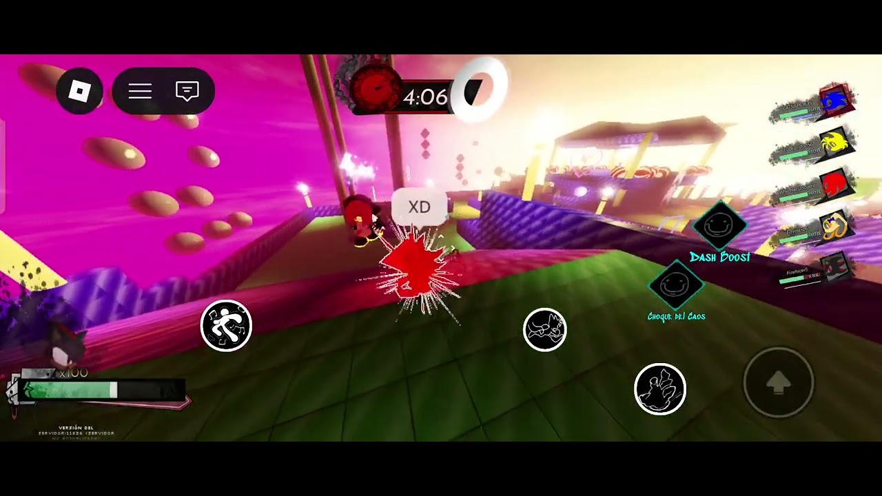 Yo usando a Shadow contra Tripwire (outcome memories)