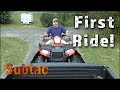 2017 Polaris Sportsman 570 First Ride At The Land