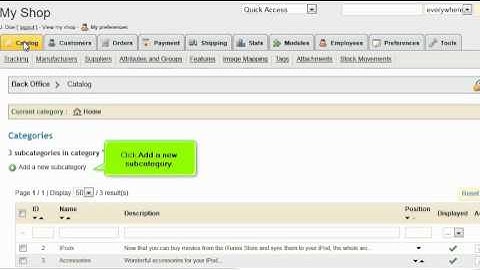 How to add product categories to your store in PrestaShop | FastDot Cloud Hosting