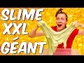 Slime geant dor  je fais du slime xxl en or  nadege candle