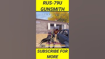 BEST RUS 79U GUNSMITH IN COD MOBILE BATTLE ROYALE GAMEPLAY SEASON 11 | #shorts