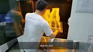 How does Sla 3d printing work？