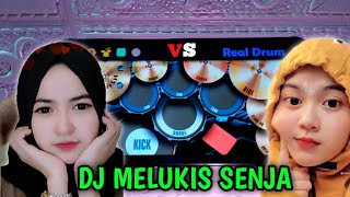 DJ IZINKAN KU LUKIS SENJA || DJ MELUKIS SENJA | Real Drum Cover |