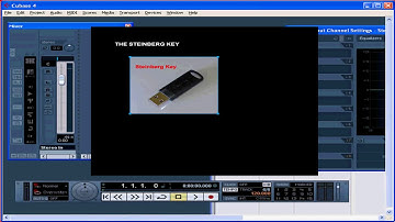 08 Cubase 4 video tutorial course Steinberg Key