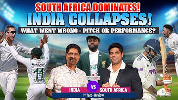 South Africa Dominates! India Collapses! | What Went Wrong - Pitch or Performance? | 1st Test Review