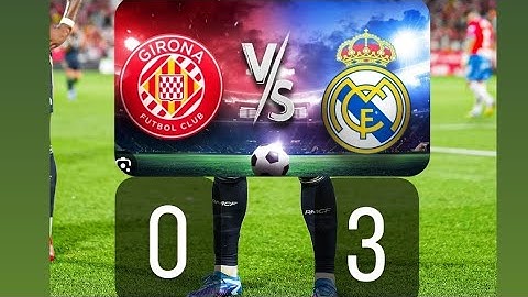real Madrid nuevo lider Tras golear al Girona #realmadrid #real #girona #laliga #futbol #bellingham
