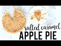SALTED CARAMEL APPLE PIE | Baking with Meghan