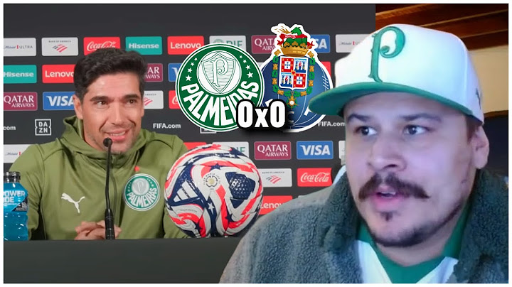 FERNANDO REAGE COLETIVA ABEL FERREIRA! PALMEIRAS 0 X 0 PORTO | NIOQD Clips