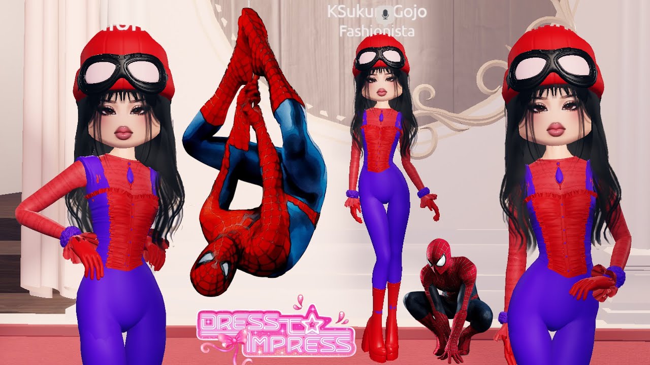 Spiderman Cosplay - Dress To Impress Spiderman Cosplay - Dress To Impress