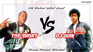 Too Short vs. DJ Quik Rap mix