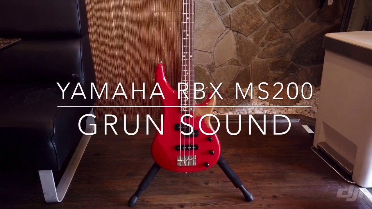 【GRUN SOUND商品紹介No.38】YAMAHA RBX MS200