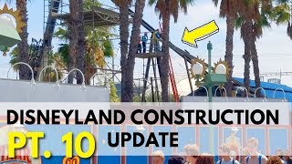 What a great update we have for you this week. the small world parade
route is almost done, and looks great. there's new paint at dumbo,
more space. but ...